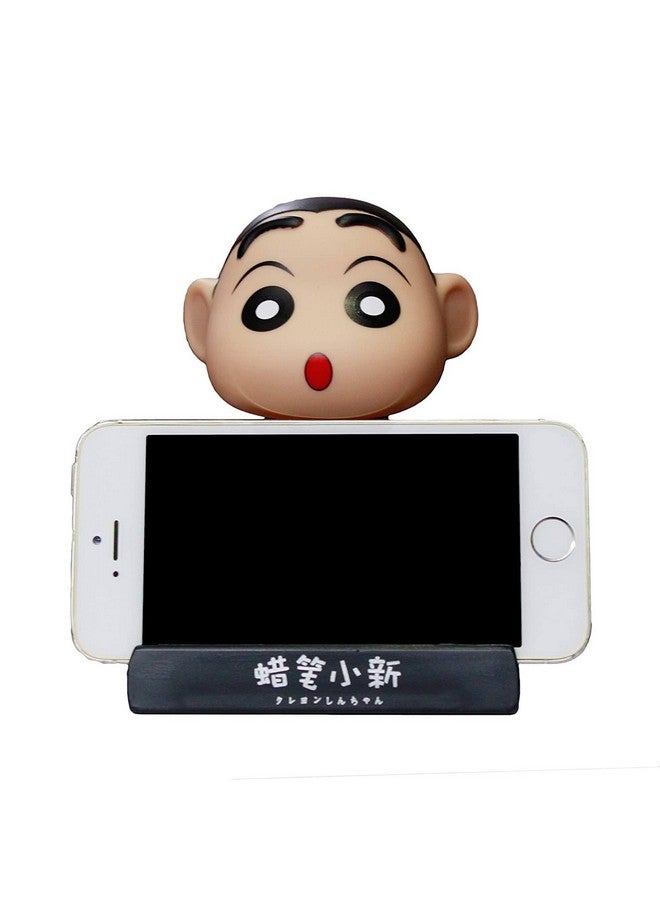 Awestuffs Phone Holder Bobblehead Action Figure for Car Dashboard, Office Desk & Study Table (Pack of 1) (Shinchan) - Image 3