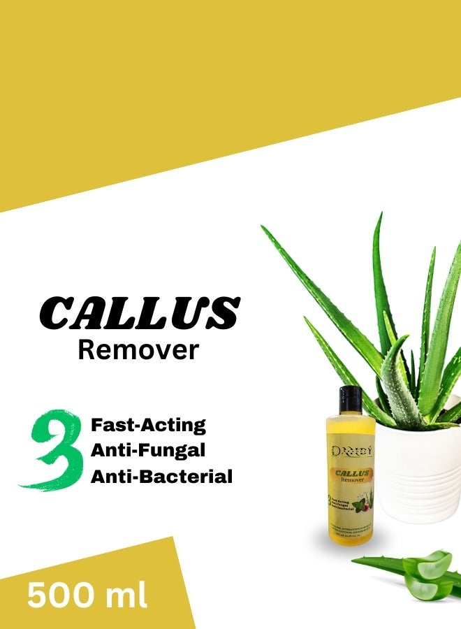 Dandy Beauty Callus Remover Aloe Vera For Feet 500ml - Image 2