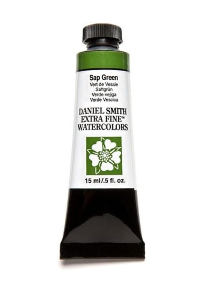 DANIEL SMITH Extra Fine Watercolor - Sap Green, 15ml Tube - Image 1