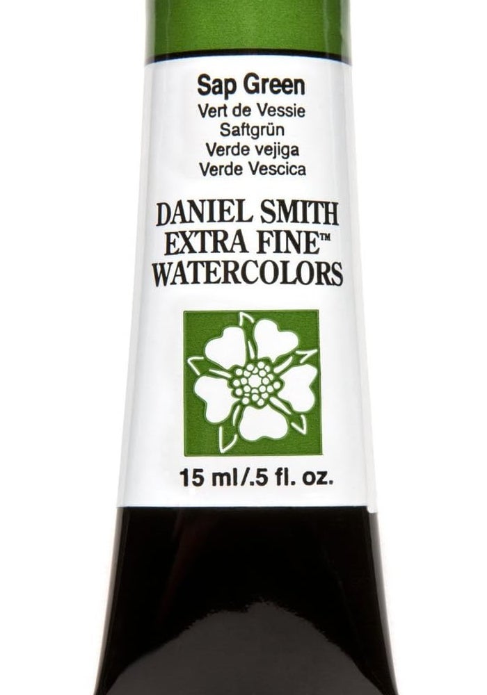 DANIEL SMITH Extra Fine Watercolor - Sap Green, 15ml Tube - Image 5