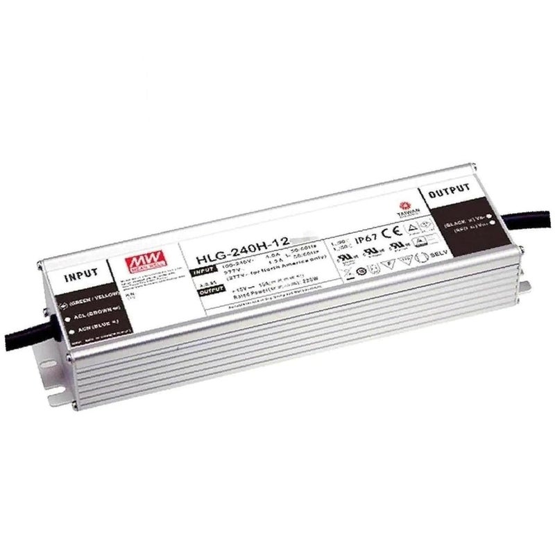 HLG 240H 12A 192W IP67 LED Driver 12V 16A For Horticulture And Outdoor Lighting - Image 1