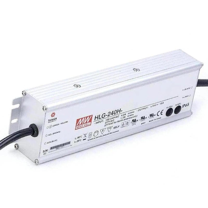 HLG 240H 12A 192W IP67 LED Driver 12V 16A For Horticulture And Outdoor Lighting - Image 4