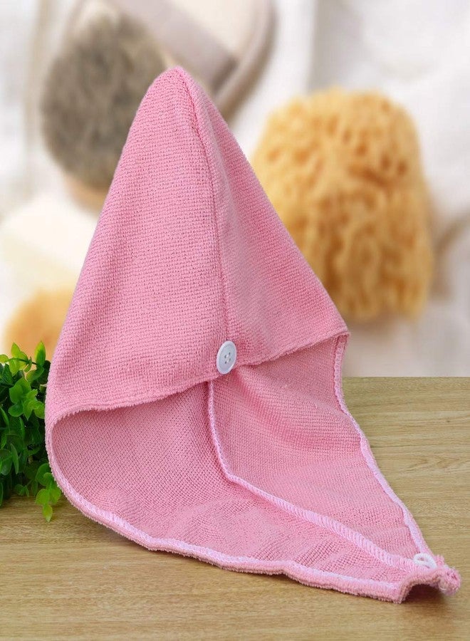 UK Enterprise Hair Wrap Microfiber Hair Wrap Magic Fast Dry Towel Drying Bath Spa Head Soft Cap Turbann Easy Wrap (Multi) - Image 3