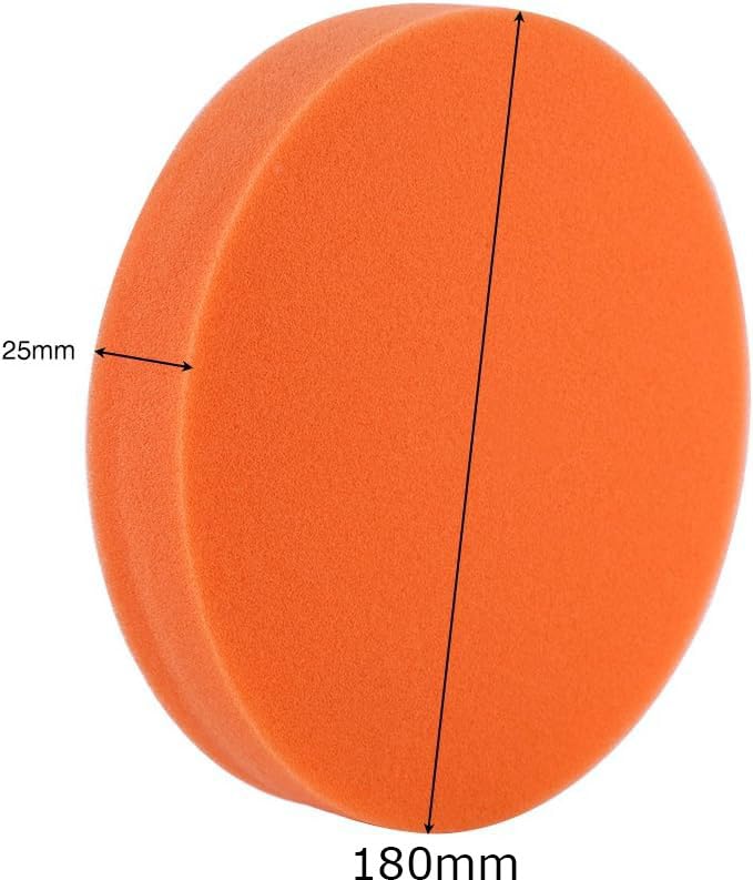 Inditrust Plain Foam Pad 7 Inch for Car Polishing, Buffing & Waxing | Soft Sponge Polishing Pad Compatible with 7 Inch Backing Pad for Car & Bike Cleaning (1 Pc) - Image 3