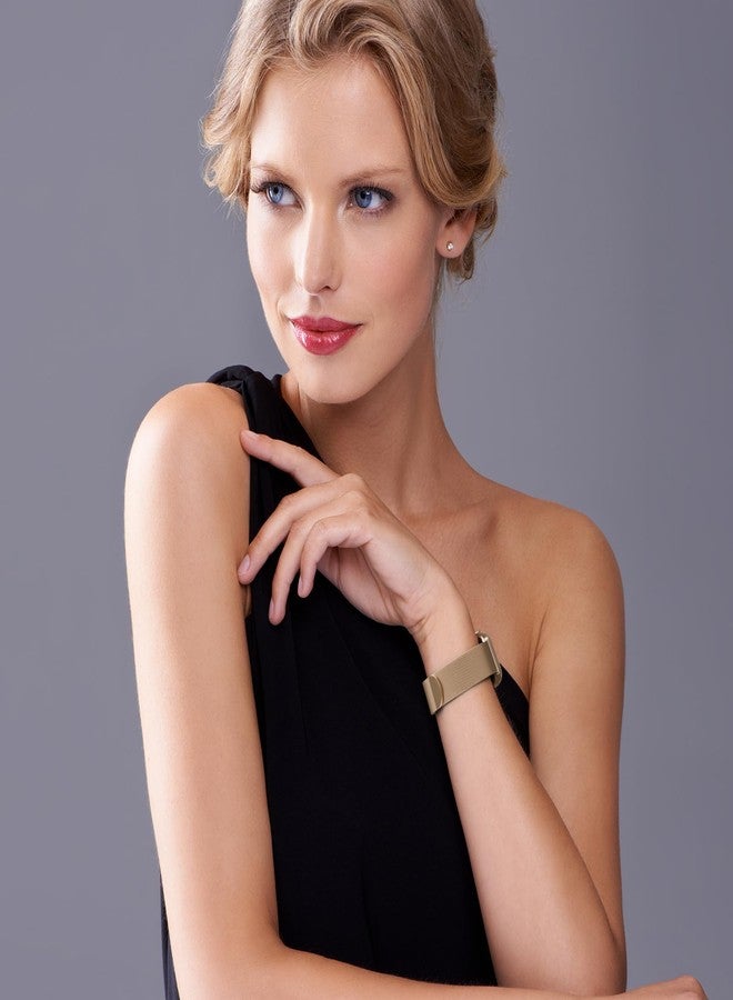 DYKEISS حزمة 3 حلقات شبكية معدنية متوافقة مع سوار ساعة آبل 38mm 40mm 41mm 42mm 44mm 45mm 46mm 49mm للنساء والرجال، حزام من الفولاذ المقاوم للصدأ مع مشبك مغناطيسي لسلسلة iWatch 11 10 9 8 SE 7 6 5 4 3 2 1 Ultra - Image 5