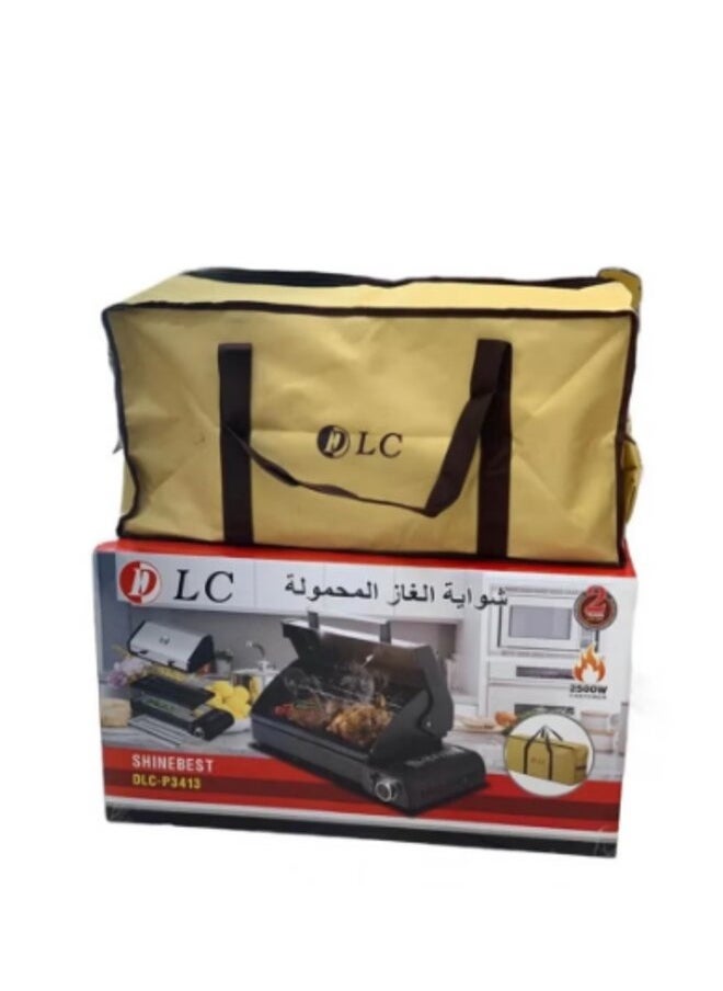 دي إل سي  شواية غاز محمولة للرحلات متعددة الاستخدام مع الحقيبة DLC-P3413  - Image 3