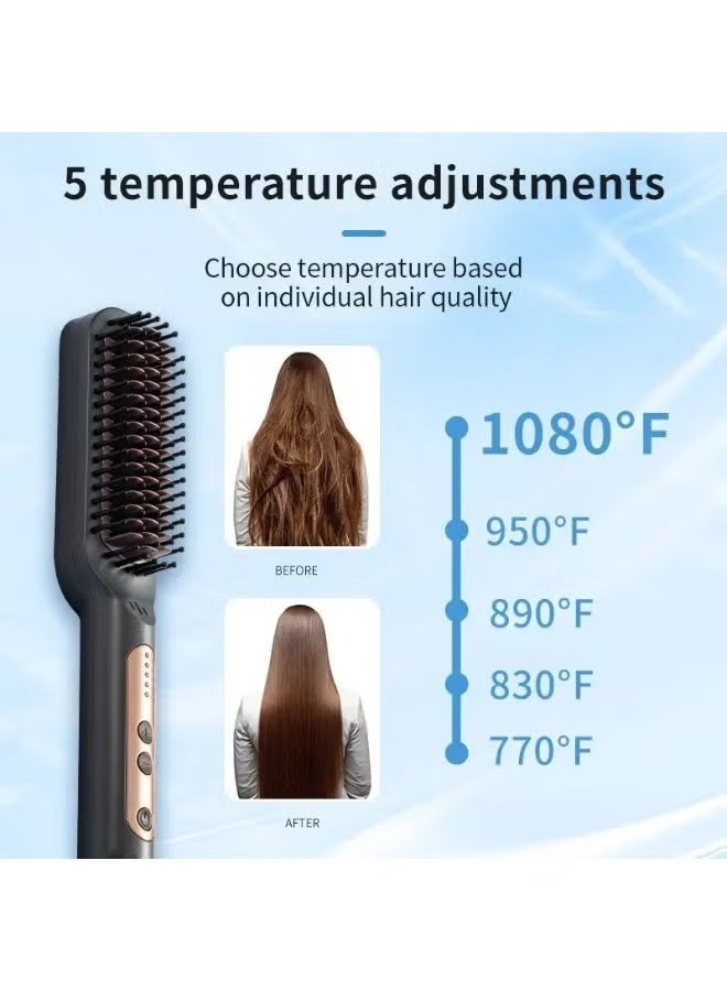 sokany SK-15008 Hair Straightener Brush 1080°F - Image 5