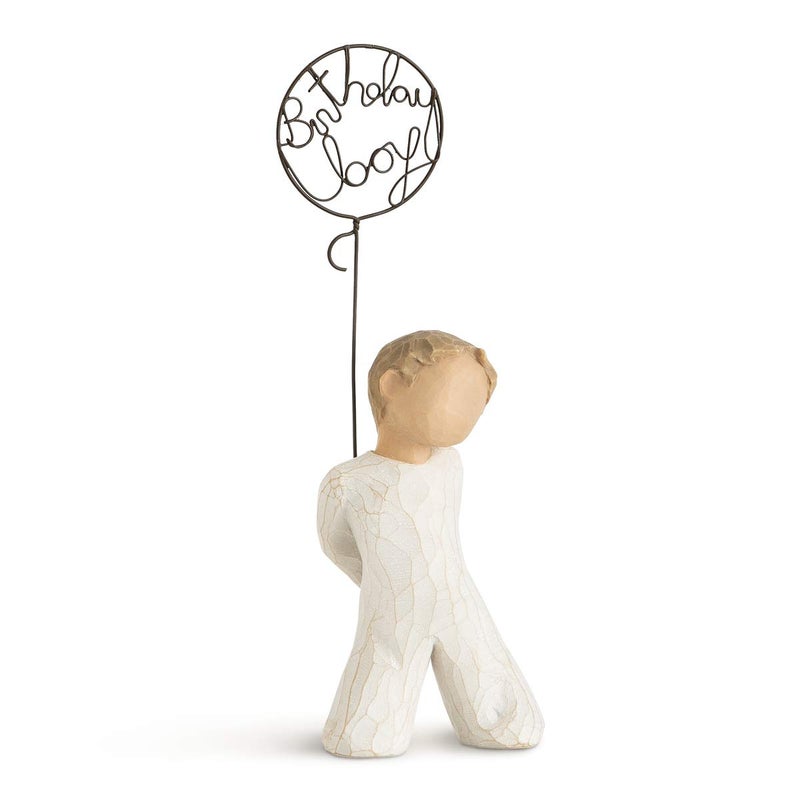 Willow Tree Birthday Boy, Sculpted Hand-Painted Figure - Image 1
