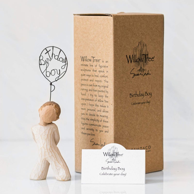 Willow Tree Birthday Boy, Sculpted Hand-Painted Figure - Image 5
