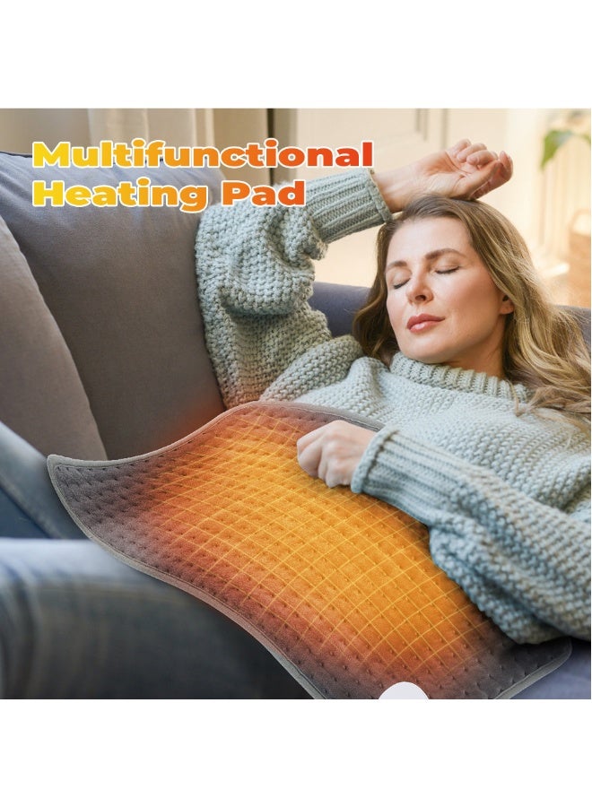 Electric Heating Pad For Back and Shoulders And Neck Heat Settings Automatic Shut Off Machine Washable Portable Pain Relief Heating Pad - Image 4