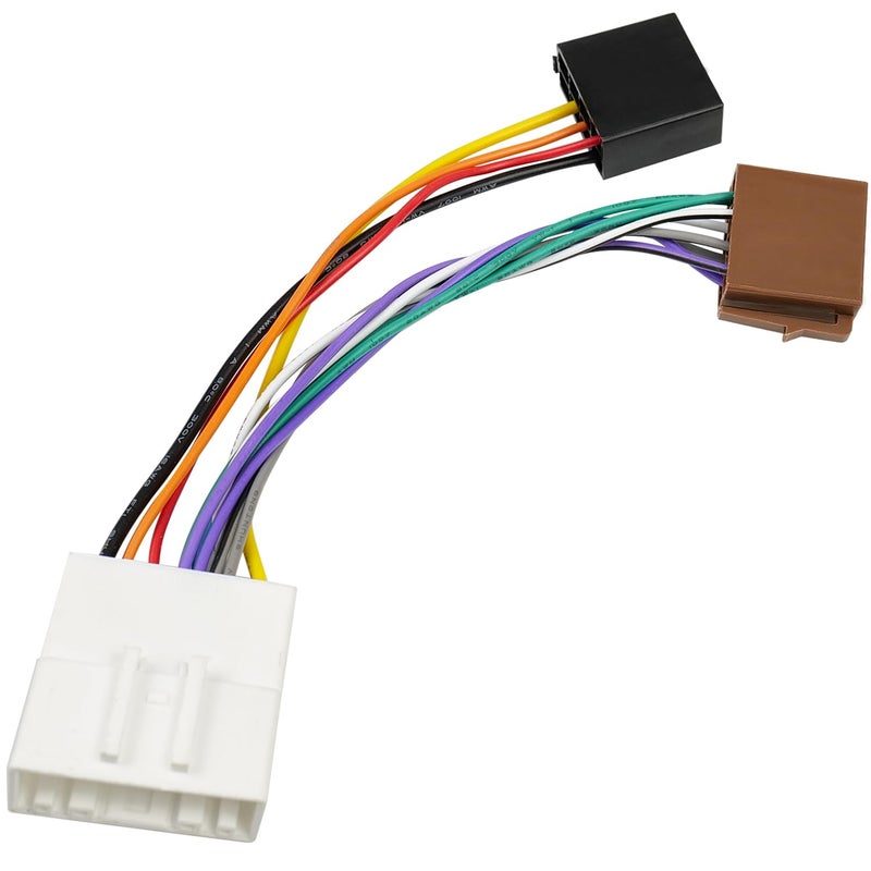 Jayubien Stereo Wiring Harness for Nissan ISO Radio Adapter to 20Pin Connector - Image 1