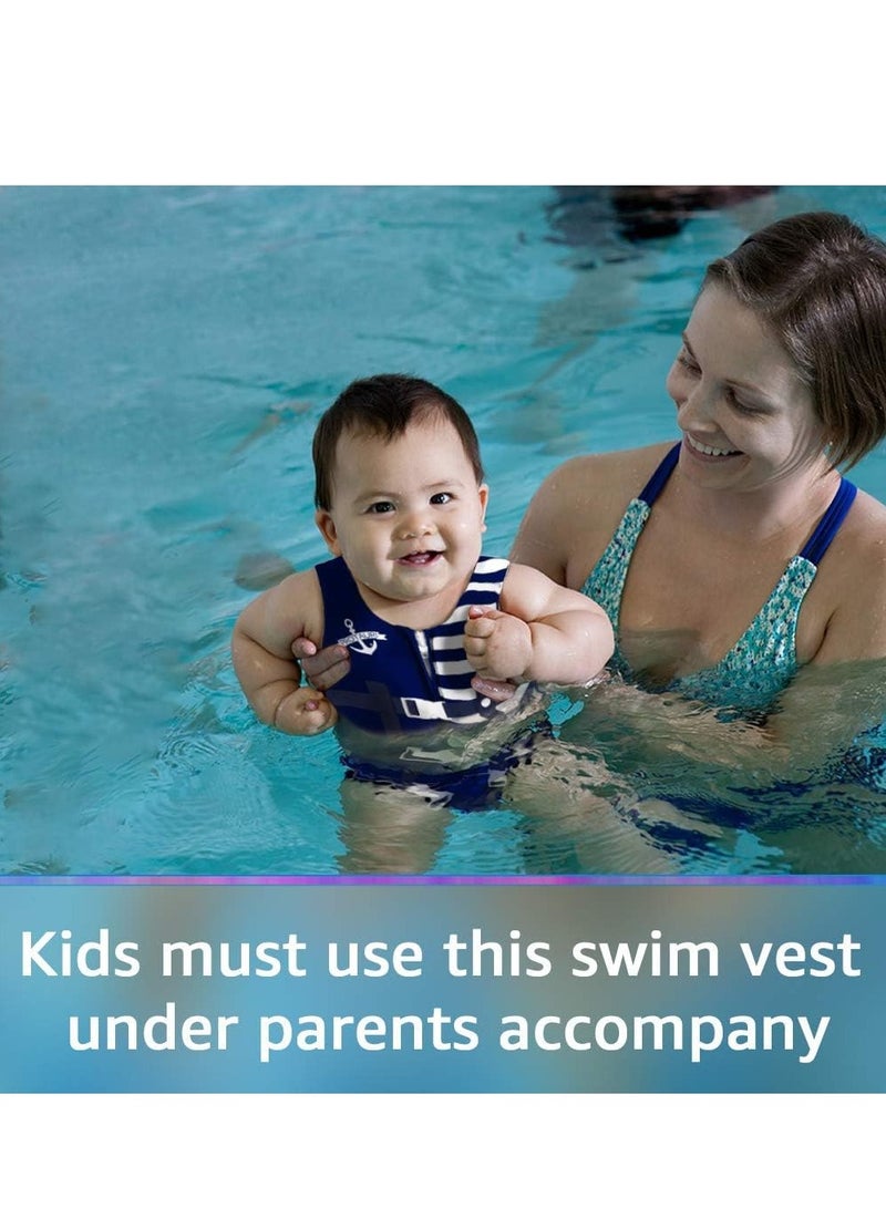 SOLARAE Kids Swim Vest Toddlers Swimming Buoyancy Floation Swimwear Learn to Age 1-9 Years/15-22 kilograms for Boys Girls Toddler Flotaties Pool Size M - Image 3