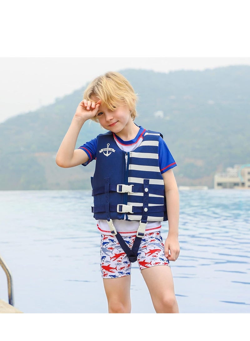 SOLARAE Kids Swim Vest Toddlers Swimming Buoyancy Floation Swimwear Learn to Age 1-9 Years/15-22 kilograms for Boys Girls Toddler Flotaties Pool Size M - Image 5