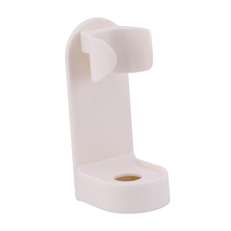 Wall Mounted Plastic Toothbrush Holder Rack Adhesive Bathroom Organizer Easy Clean - Image 2
