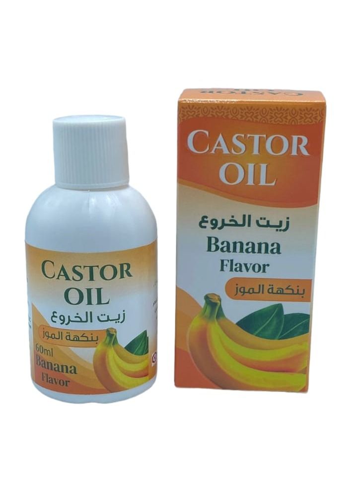 CASTORE Castor oil with banana flavor 60 ml