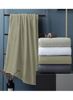 MAXQON Pack Of 2 - Bath Towel - 100% Cotton 600 GSM Large Size (70x140cm) Highly Absorbent And Super Durable  - Image 5