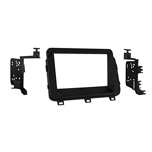 Metra 95-7359B Double DIN Dash Kit for Select 2014 and Kia Optima Vehicles (Black) - Image 1