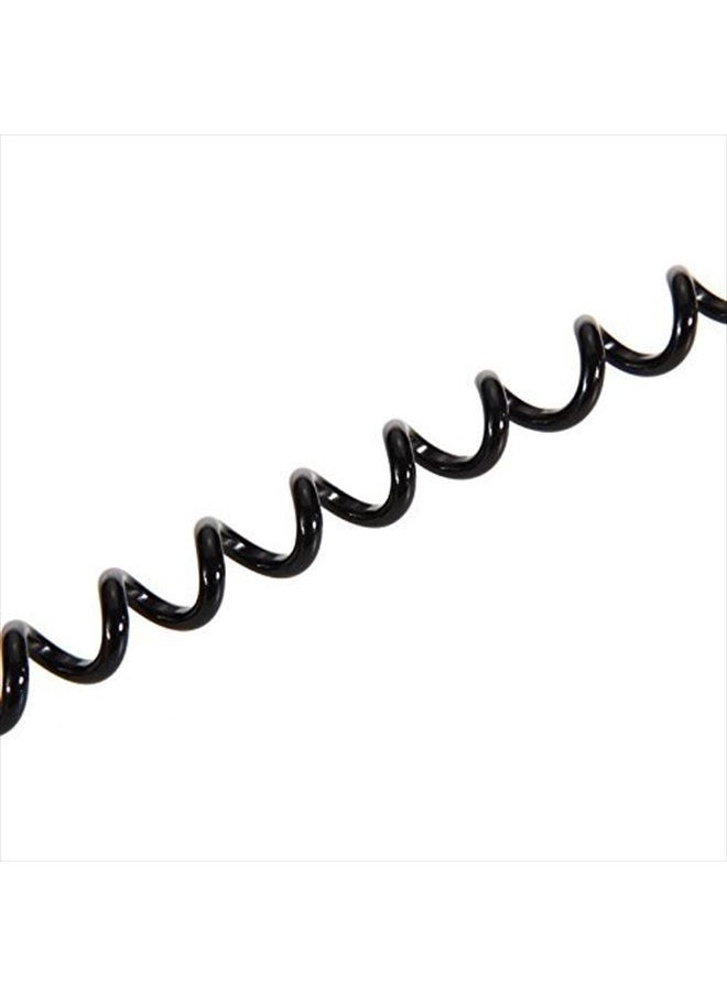 Qaoquda Coiled Spring USB Cable, Qaoquda10FT/3M Spiral Coiled USB 2.0 Male to Female Data Sync & Charge Cable (Black)  - Image 5