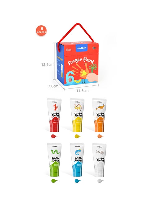 Finger Paint - 6 Colors