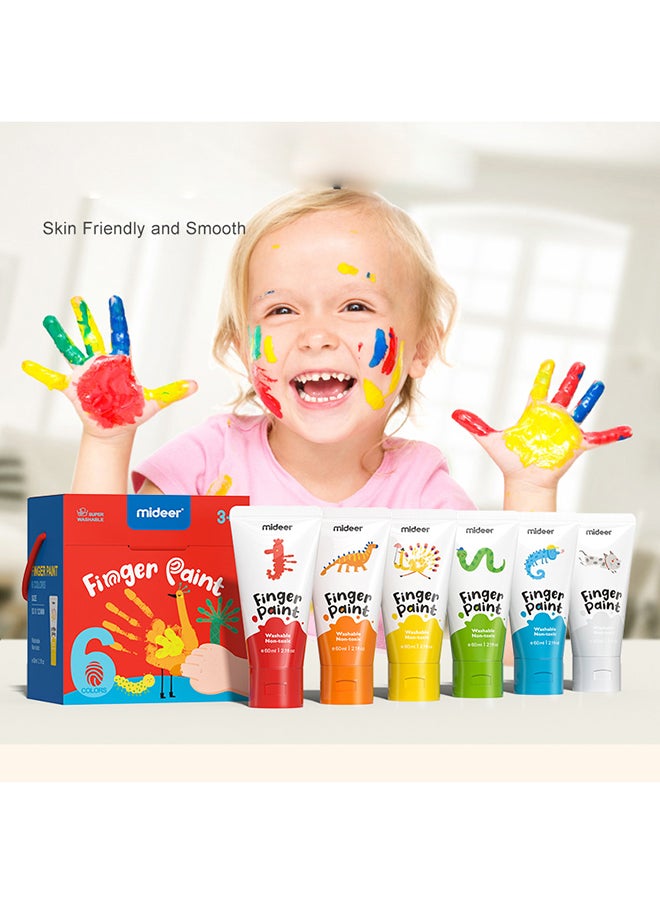 Finger Paint - 6 Colors