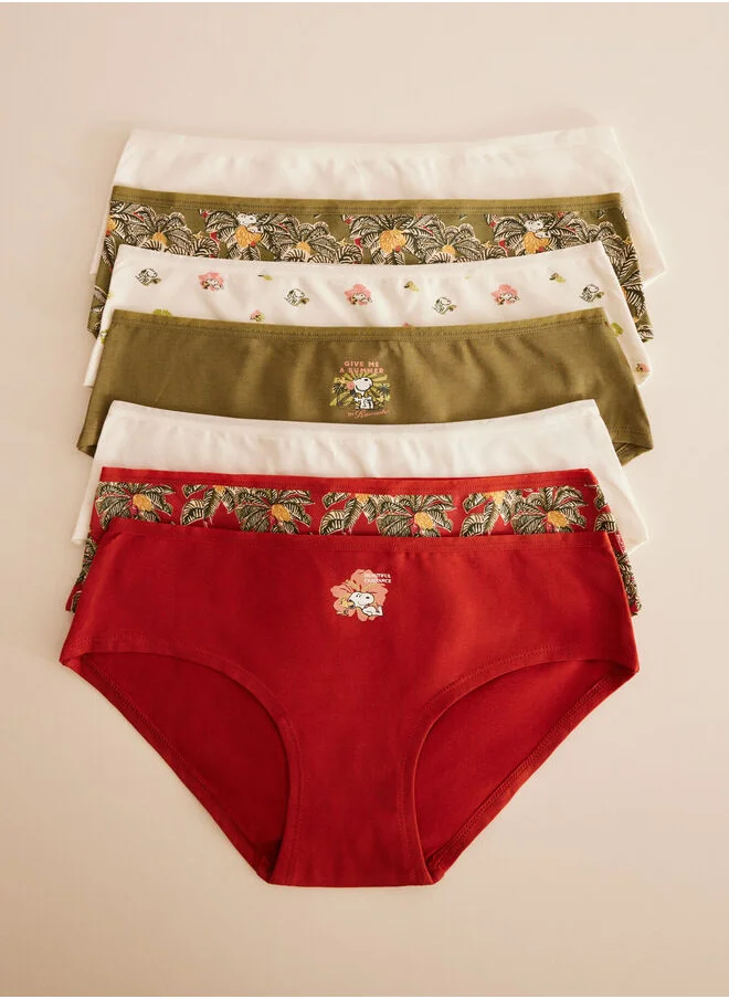 women'secret Snoopy cotton culottes 7