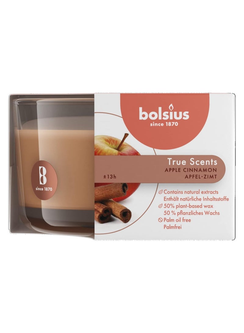 BOLSIUS True Scents Apple Cinnamon Candle In Glass - Image 4