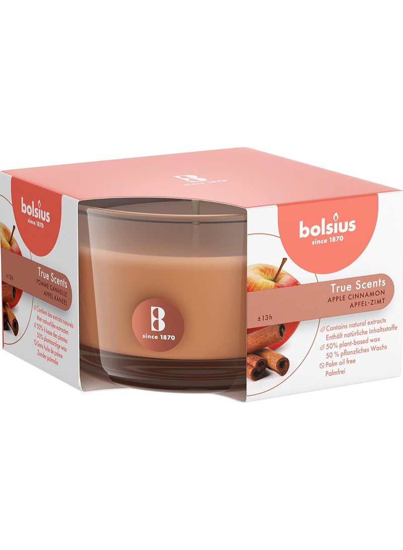 BOLSIUS True Scents Apple Cinnamon Candle In Glass - Image 3