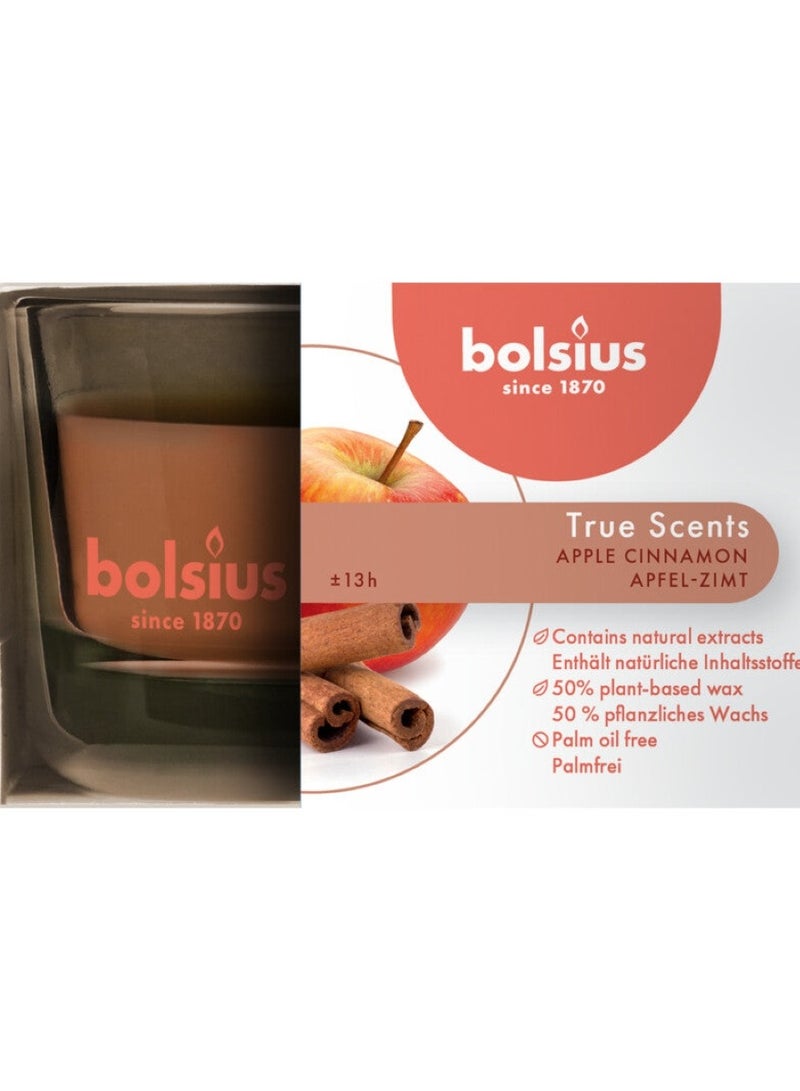 BOLSIUS True Scents Apple Cinnamon Candle In Glass - Image 2