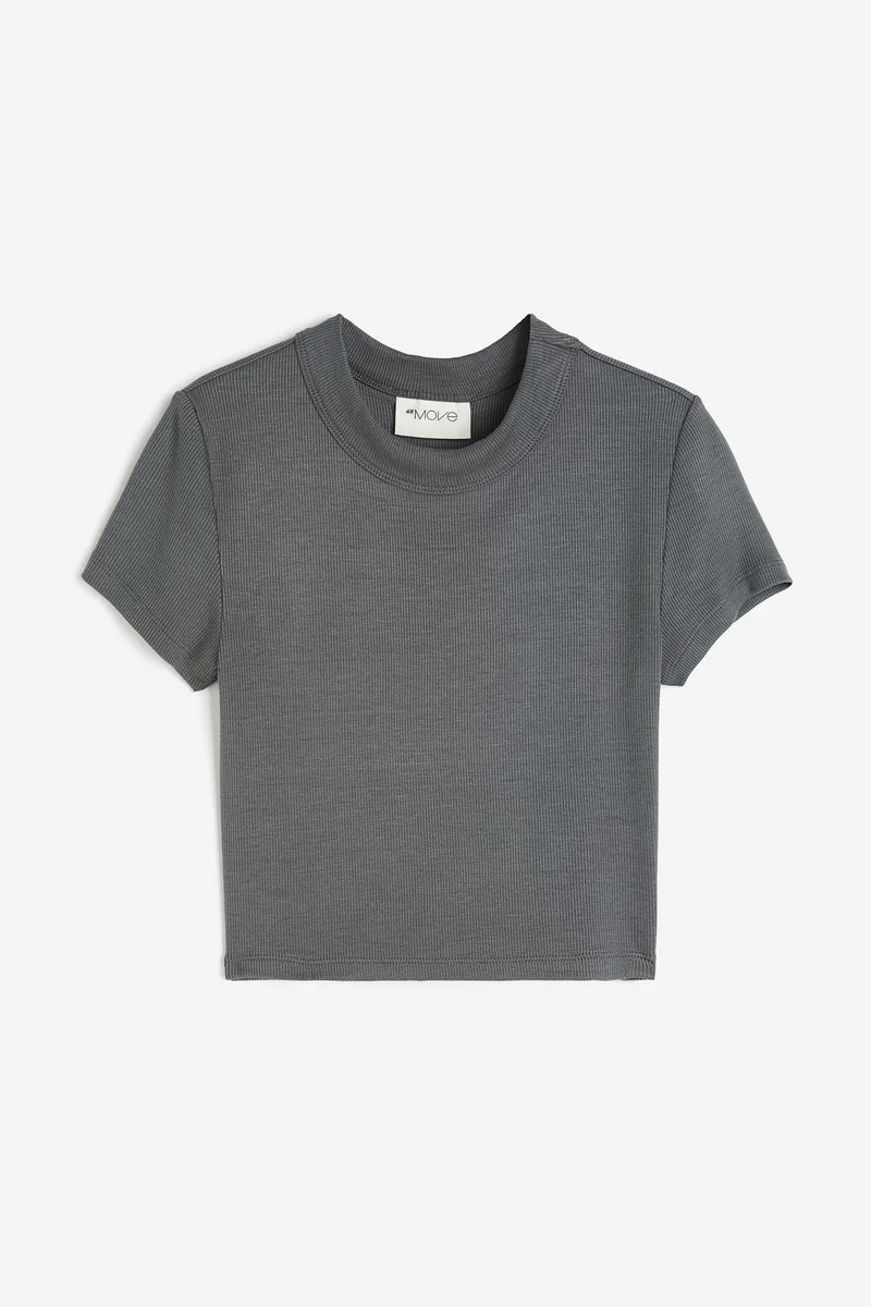 H&M Drymove Crew Neck Top
