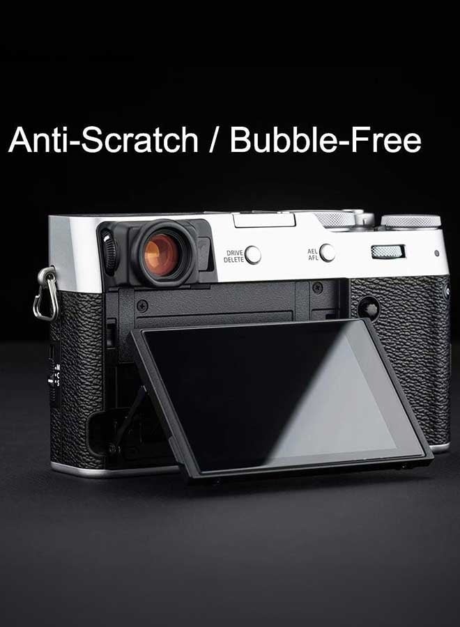 Tersely [3 Pack] 9H Tempered Glass Screen Protector for Fujifilm Fuji X100VI X100V X-T4 Camera, Anti-Scrach, Ultra Clear, Anti-Fingerprint Film - Image 3