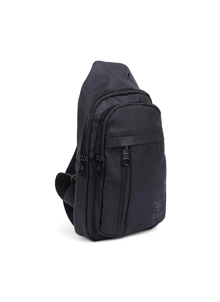 كوب حقيبة كروس للجنسين عملية  - أسود