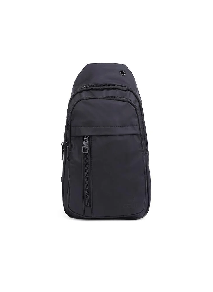 كوب حقيبة كروس للجنسين عملية  - أسود