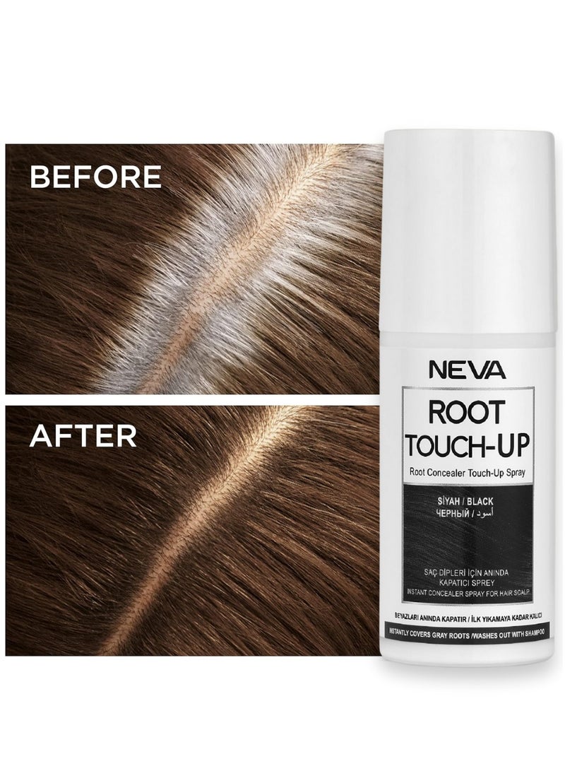 NEVA ROOT TOUCH-UP Instant Concealer Spray - 75 ml (Black) - Image 5
