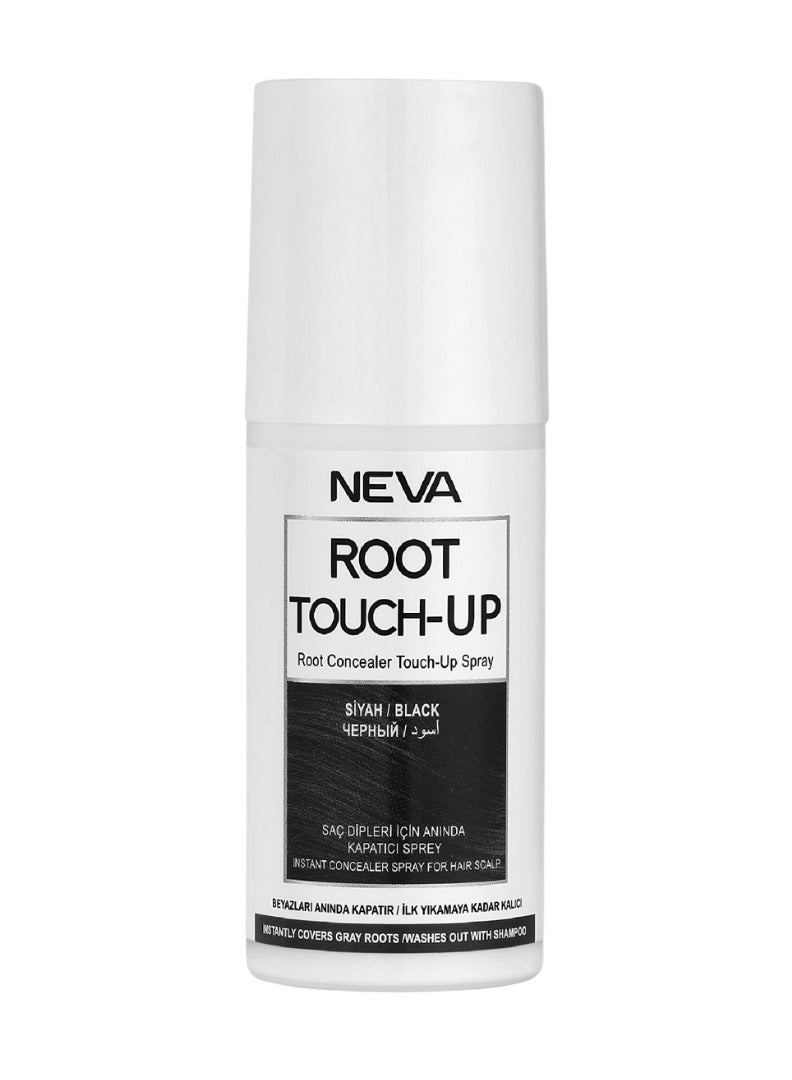 NEVA ROOT TOUCH-UP Instant Concealer Spray - 75 ml (Black) - Image 1