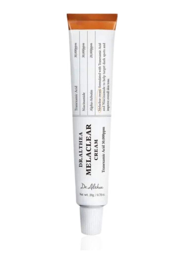 Dr.Althea Melaclear Cream 20g – Tranexamic Acid 30,000ppm Dark Spot Corrector & Skin Tone Brightening - Image 1