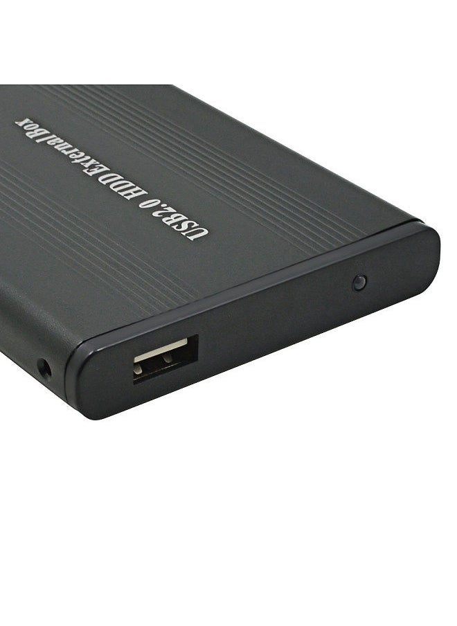 USB2.0 to IDE Hard Disk Case 2.5'' IDE HDD Enclosure Portable Hard Disk Box Aluminum Alloy HDD Enclosure Silver