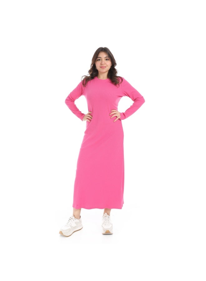 Cocktail 4666-dress-fuchia - Image 1