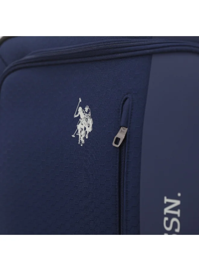 يو اس بولو اسن حقيبة سفر كبيرة من U.S. Polo Assn. بمقاس 30 بوصة، هيكل مرن ونظام عجلات دوارة | حقيبة سفر خفيفة الوزن | مزودة بـ 8 عجلات تدور بزاوية 360 درجة | قفل أمان مدمج معتمد من إدارة أمن النقل (TSA) | حقيبة سفر قابلة للتوسيع