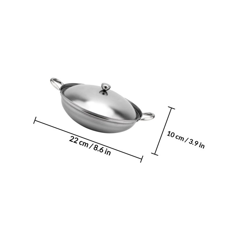 🍳 مقلاة طهي مناسبة للطبخ على موقد الحث والغاز بتوزيع حرارة متساو وسطح أملس - Image 2