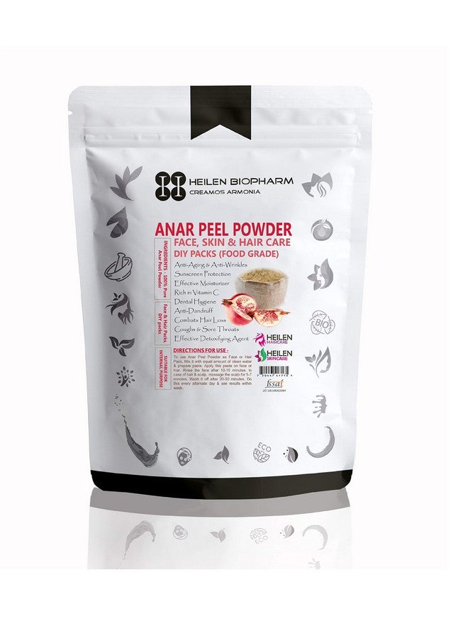 Heilen Biopharm Heilen Biopharm Anar/Pomegranate Peel Powder For Skin Health Improvement - 200 g Pack of 1  - Image 1
