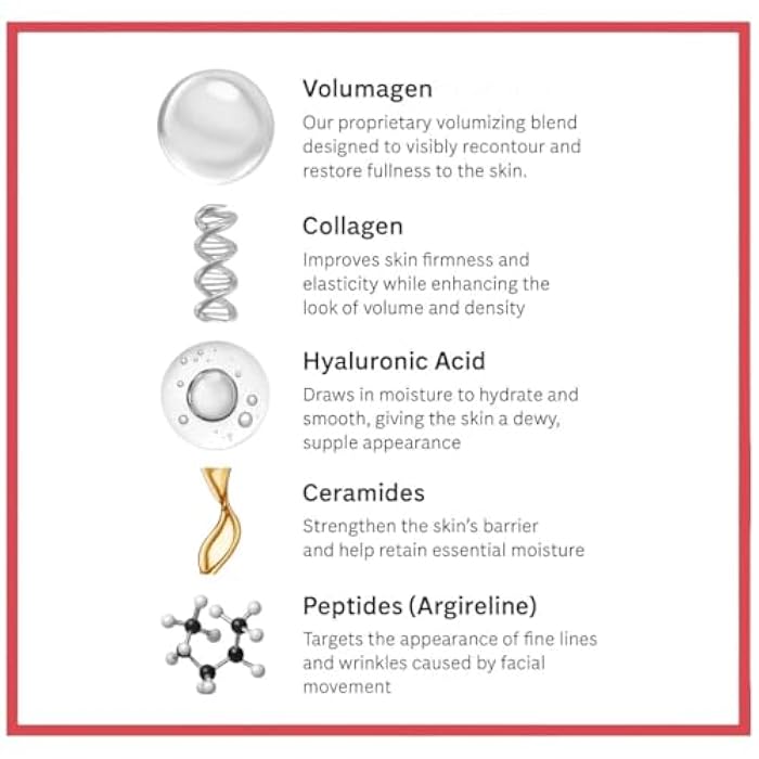Consult Beaute Volumagen - Collagen Facial Serum Concentrate for Nourishing & Plumping Skin - Hydrates and Temporarily Fills for Smoother, Bouncy Skin - Hyaluronic Acid & Vitamin C - 2 Fl. Oz. - Image 5