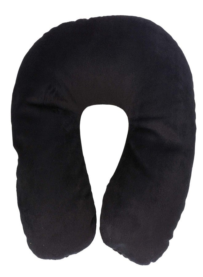 اس جي وسادة إس جيه للجنسين على شكل حرف U مصنوعة من الألياف الدقيقة الناعمة، وسادة مريحة للرقبة للسفر، السيارة، القطار، الطائرة، الحافلة -01 ب - Image 3