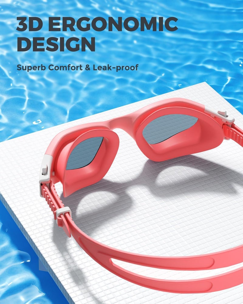 OMID Swim Goggles, P2 Polarized Swimming Goggles for Men Anti-fog Goggles Swimming for Adult Women - Image 3