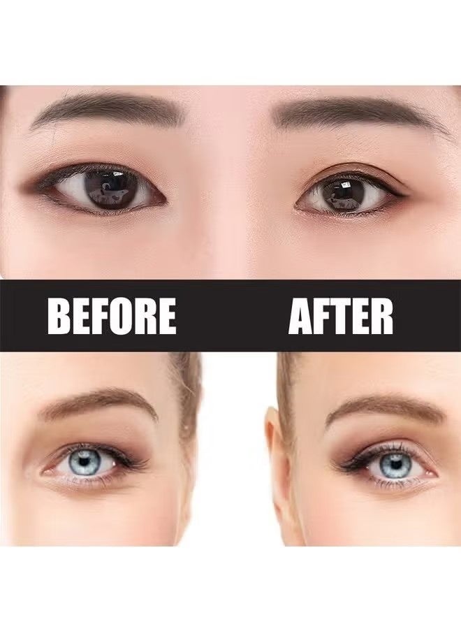 EELHOE Double Eyelid Styling-Invisible Waterproof Double Eyelid Patch For Uneven Single Eyelids Droopy Eyelids No Trace Natural Invisible No Glue - Image 2