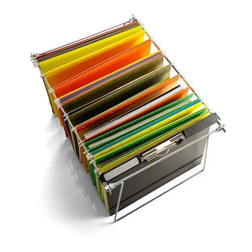 Officemate Hanging File Frame, 24-27, Letter Size, Steel, 4 Sets (91965) - Image 3