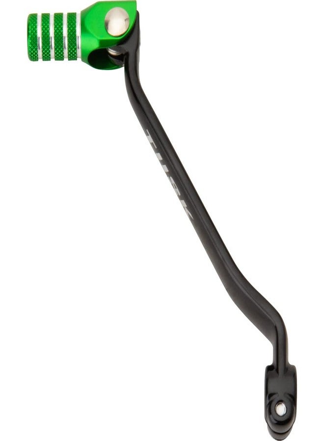 TUSK Folding Shift Lever Black/Green Tip for Kawasaki KLX300R 2020-2022 - Image 3