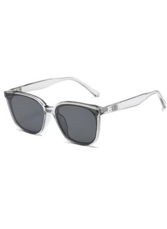 Generic Trendy Polarized Sunglasses UV Protection Unisex Gray frame 