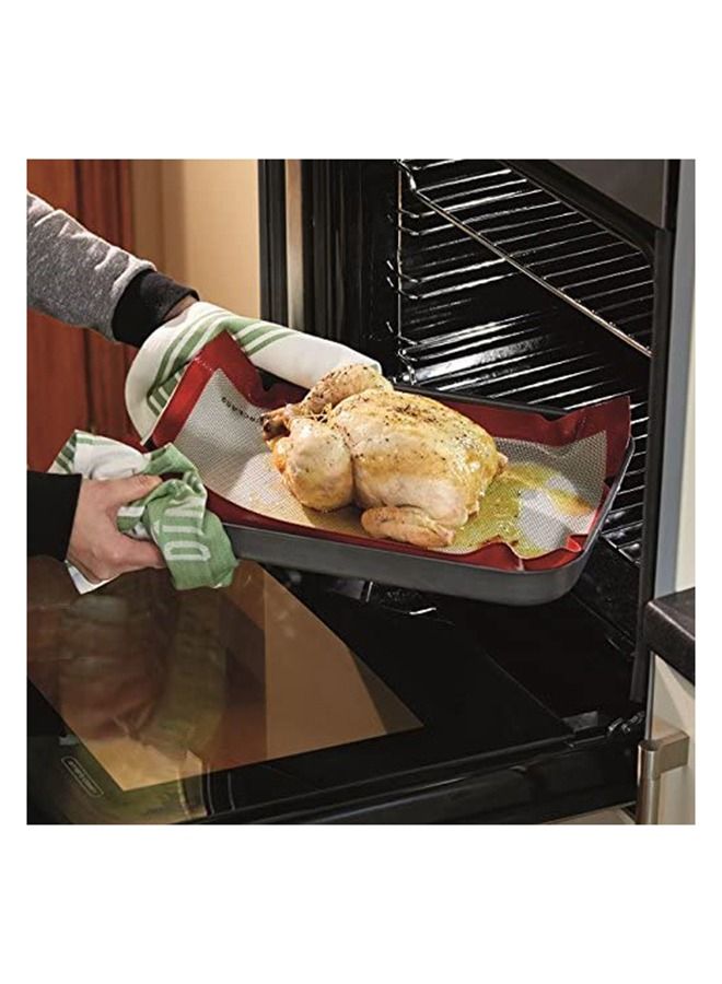 KitchenCraft Masterclass Silicone Non-Stick Baking Sheet, 40X30Cm, Display Boxed - Image 5