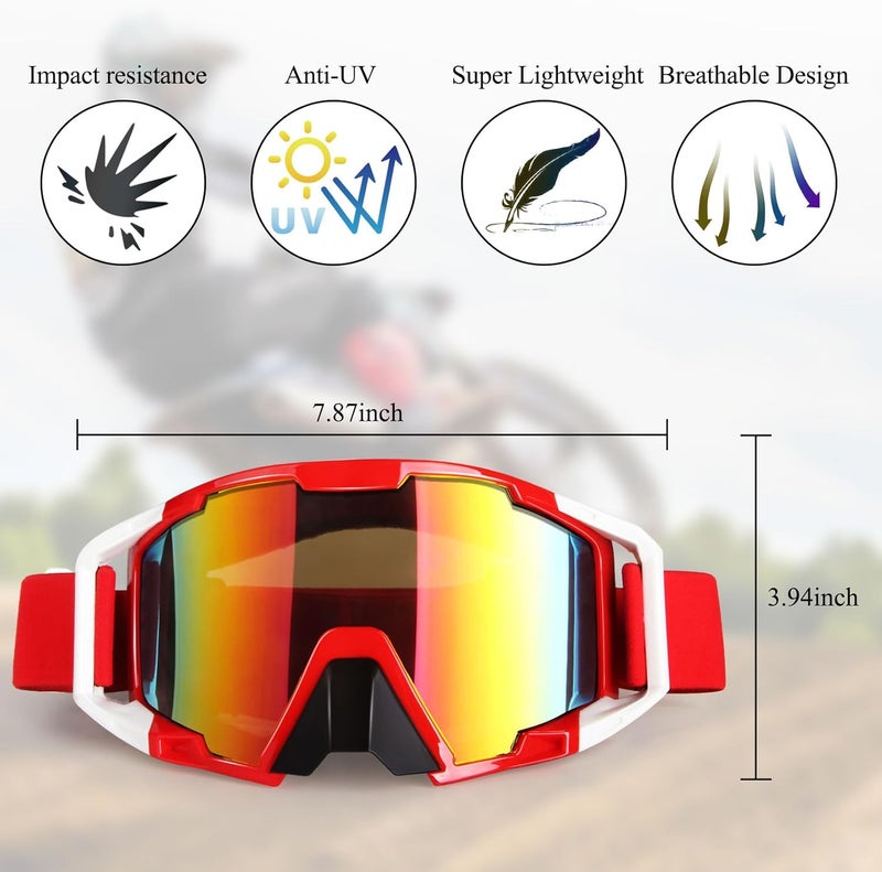 XYOP Offroad Goggles with Color Lens - Image 4