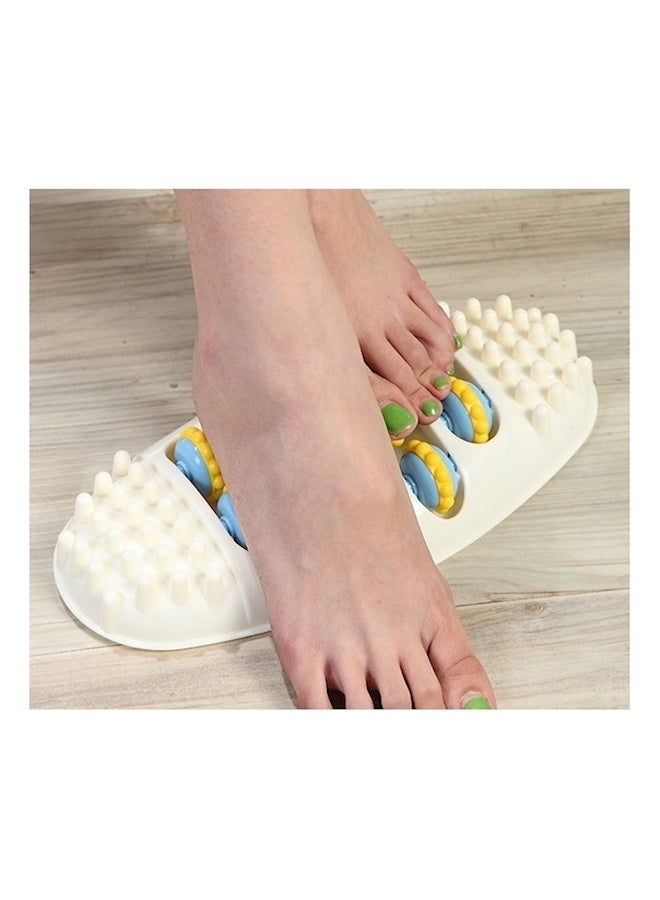 إسكدنيا Foot Massager With 4 Row Rollers Acupoint Relaxation Tool - Image 3